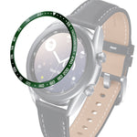 智慧手錶鋼製錶圈，E 版本，適用於 Samsung Galaxy Watch 3 41mm，適用於 Samsung Galaxy Watch 3 45mm