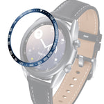 智慧手錶鋼製錶圈，E 版本，適用於 Samsung Galaxy Watch 3 41mm，適用於 Samsung Galaxy Watch 3 45mm
