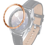 智慧手錶鋼製錶圈，E 版本，適用於 Samsung Galaxy Watch 3 41mm，適用於 Samsung Galaxy Watch 3 45mm