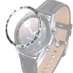 智慧手錶鋼製錶圈，E 版本，適用於 Samsung Galaxy Watch 3 41mm，適用於 Samsung Galaxy Watch 3 45mm
