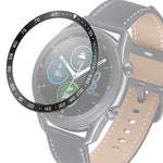 智慧手錶鋼製錶圈，E 版本，適用於 Samsung Galaxy Watch 3 41mm，適用於 Samsung Galaxy Watch 3 45mm
