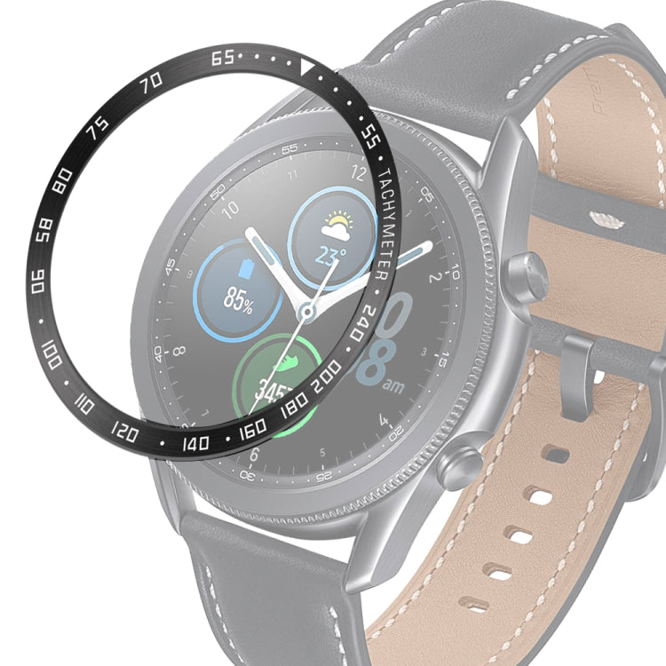 智慧手錶鋼製錶圈，E 版本，適用於 Samsung Galaxy Watch 3 41mm，適用於 Samsung Galaxy Watch 3 45mm