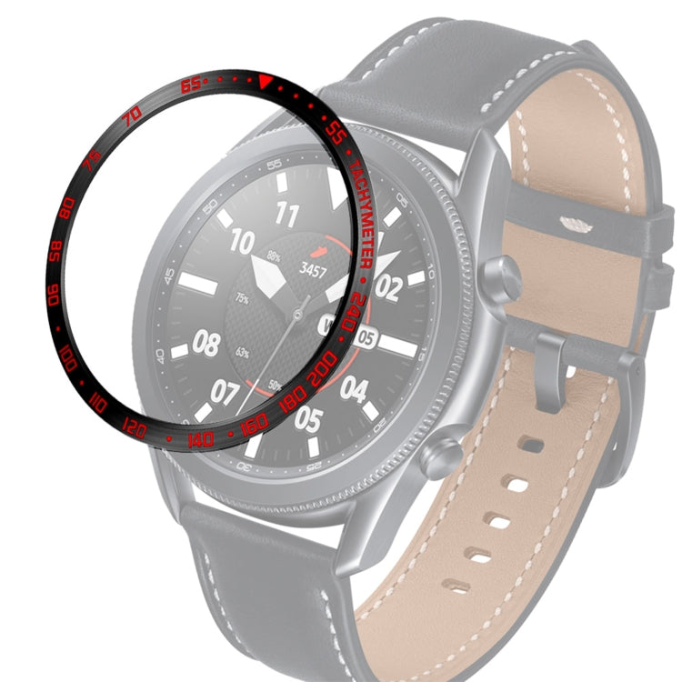 智慧手錶鋼製錶圈，E 版本，適用於 Samsung Galaxy Watch 3 41mm，適用於 Samsung Galaxy Watch 3 45mm