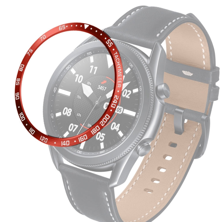 智慧手錶鋼製錶圈，E 版本，適用於 Samsung Galaxy Watch 3 41mm，適用於 Samsung Galaxy Watch 3 45mm