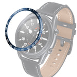 智慧手錶鋼製錶圈，E 版本，適用於 Samsung Galaxy Watch 3 41mm，適用於 Samsung Galaxy Watch 3 45mm