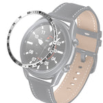 智慧手錶鋼製錶圈，E 版本，適用於 Samsung Galaxy Watch 3 41mm，適用於 Samsung Galaxy Watch 3 45mm