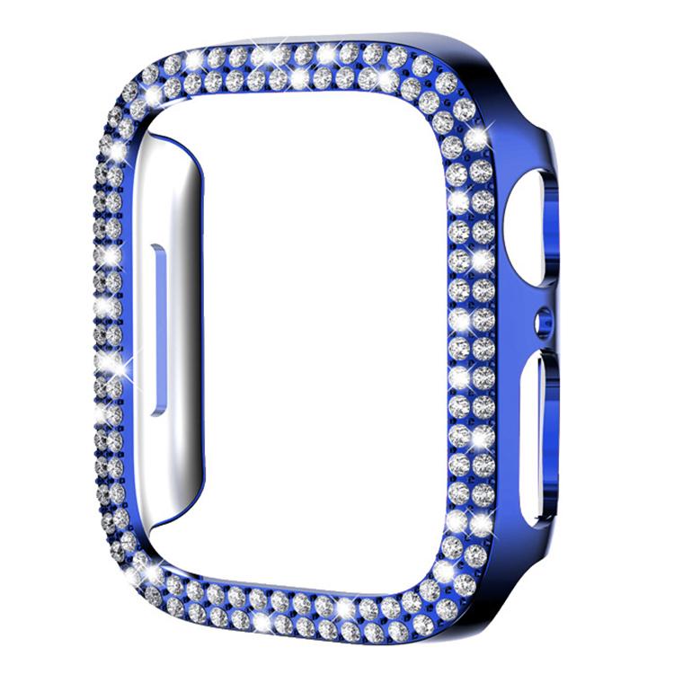 xDfind 雙排鑽石鏤空 PC 錶殼，適用於 Apple Watch Series 9 / 8 / 7 45mm，適用於 Apple Watch Series 9 / 8 / 7 41mm，適用於 Apple Watch Series 3 / 2 / 1 38mm，適用於 Apple Watch Series 3 / 2 / 1 42mm