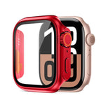 xDfind 換成 Ultra 49mm 鋼化玻璃膜一體成型 PC 錶殼，適用於 Apple Watch Series 6 / 5 / 4 / SE 44mm，適用於 Apple Watch Series 6 / 5 / 4 / SE 40mm，適用於 Apple Watch Series 9 / 8 / 7 45mm，適用於 Apple Watch Series 9 / 8 / 7 41mm