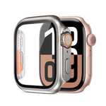 xDfind 換成 Ultra 49mm 鋼化玻璃膜一體成型 PC 錶殼，適用於 Apple Watch Series 6 / 5 / 4 / SE 44mm，適用於 Apple Watch Series 6 / 5 / 4 / SE 40mm，適用於 Apple Watch Series 9 / 8 / 7 45mm，適用於 Apple Watch Series 9 / 8 / 7 41mm