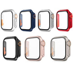 xDfind 換成 Ultra 49mm 鋼化玻璃膜一體成型 PC 錶殼，適用於 Apple Watch Series 6 / 5 / 4 / SE 44mm，適用於 Apple Watch Series 6 / 5 / 4 / SE 40mm，適用於 Apple Watch Series 9 / 8 / 7 45mm，適用於 Apple Watch Series 9 / 8 / 7 41mm