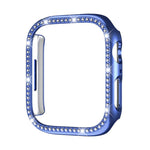 xDfind 單排鑽石鏤空 PC 錶殼，適用於 Apple Watch Series 11 46mm / 10 46mm，適用於 Apple Watch Series 11 42mm / 10 42mm