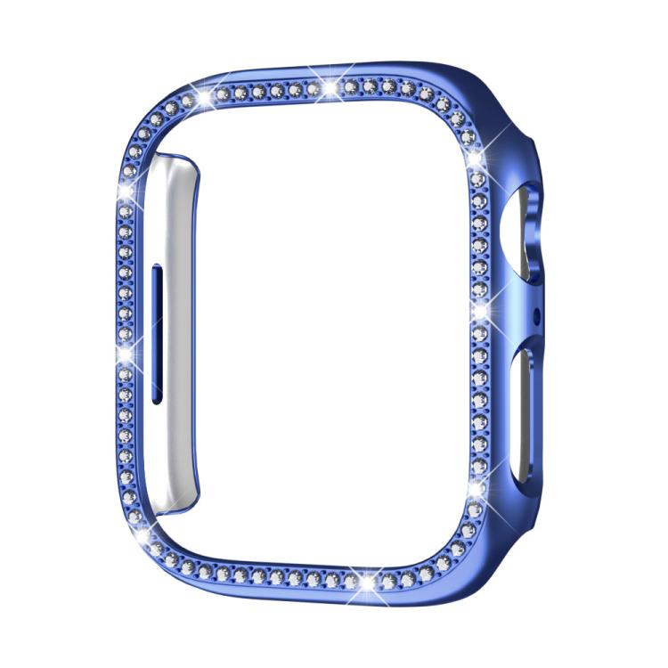 xDfind 單排鑽石鏤空 PC 錶殼，適用於 Apple Watch Series 11 46mm / 10 46mm，適用於 Apple Watch Series 11 42mm / 10 42mm