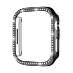 xDfind 單排鑽石鏤空 PC 錶殼，適用於 Apple Watch Series 11 46mm / 10 46mm，適用於 Apple Watch Series 11 42mm / 10 42mm