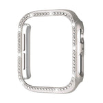 xDfind 單排鑽石鏤空 PC 錶殼，適用於 Apple Watch Series 11 46mm / 10 46mm，適用於 Apple Watch Series 11 42mm / 10 42mm