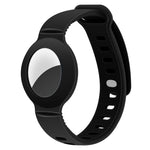 xDfind 透氣矽膠帶風格防丟追蹤器保護套，適用於AirTag第二代/第一代