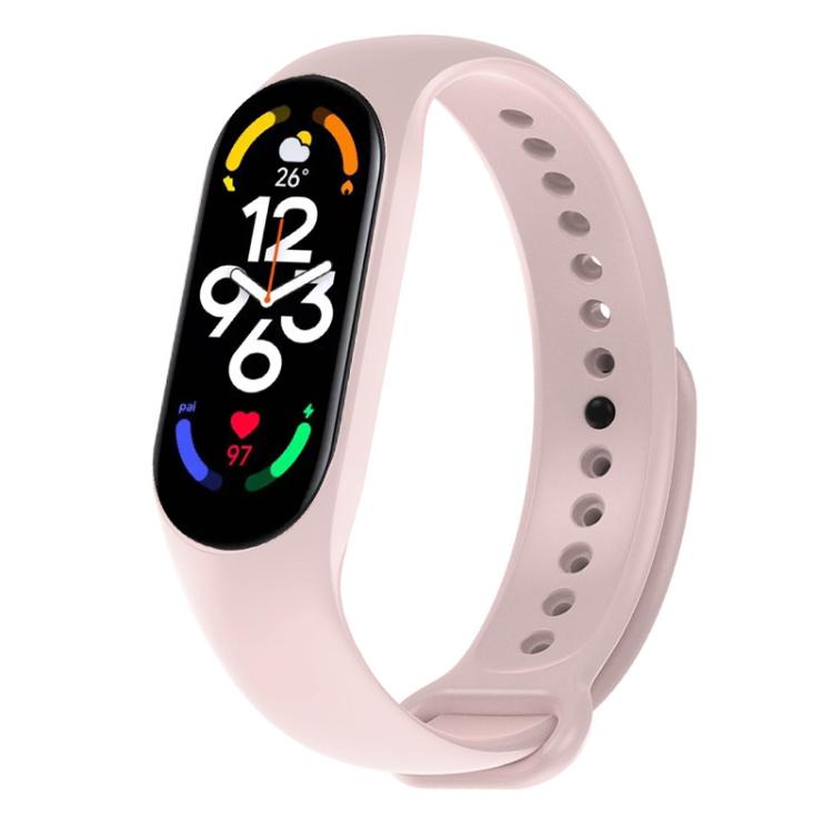 xDfind Solid Color Integrated Cover Silicone Watch Band, For Xiaomi Smart Band 10 / 9 / 8