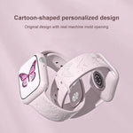 xDfind 3D 雷射雕刻矽膠錶帶，適用於 Apple Watch 42 / 44 / 45 / 46 / 49mm，適用於 Apple Watch 38 / 40 / 41 / S11 42mm