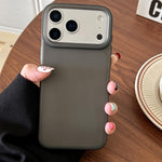 磨砂半透明TPU全包覆手機殼，適用於iPhone 17 Pro Max、iPhone 17 Pro、iPhone 17、iPhone Air