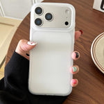 磨砂半透明TPU全包覆手機殼，適用於iPhone 17 Pro Max、iPhone 17 Pro、iPhone 17、iPhone Air
