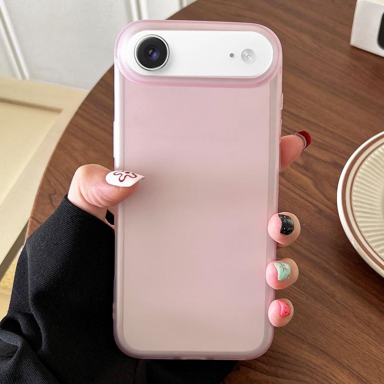 磨砂半透明TPU全包覆手機殼，適用於iPhone 17 Pro Max、iPhone 17 Pro、iPhone 17、iPhone Air