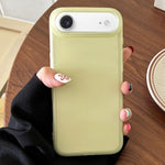磨砂半透明TPU全包覆手機殼，適用於iPhone 17 Pro Max、iPhone 17 Pro、iPhone 17、iPhone Air