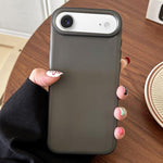 磨砂半透明TPU全包覆手機殼，適用於iPhone 17 Pro Max、iPhone 17 Pro、iPhone 17、iPhone Air