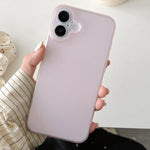 磨砂半透明TPU全包覆手機殼，適用於iPhone 17 Pro Max、iPhone 17 Pro、iPhone 17、iPhone Air