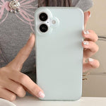 磨砂半透明TPU全包覆手機殼，適用於iPhone 17 Pro Max、iPhone 17 Pro、iPhone 17、iPhone Air