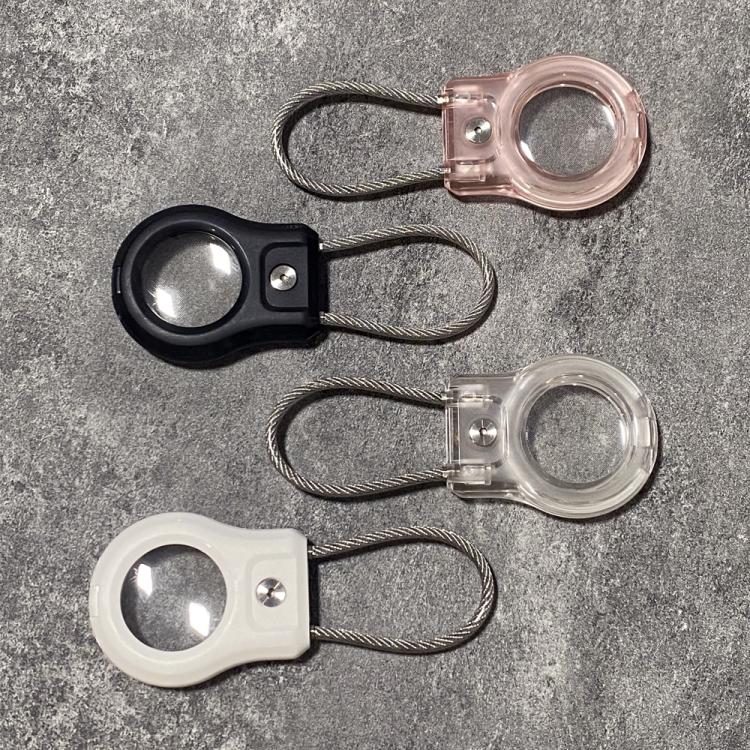 定位追蹤器鋼絲掛鉤防水保護套，適用於AirTag第二代/第一代