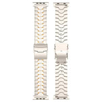 26mm 寬雙色可拆卸安全扣鈦合金錶帶，適用於 Apple Watch 46mm / 49mm / 45mm / 44mm