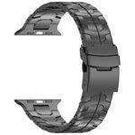 可拆卸安全扣鈦合金錶帶，適用於 Apple Watch 46mm / 49mm / 45mm / 44mm，適用於 Apple Watch 42mm / 41mm / 40mm / 38mm