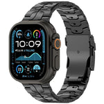 可拆卸安全扣鈦合金錶帶，適用於 Apple Watch 46mm / 49mm / 45mm / 44mm，適用於 Apple Watch 42mm / 41mm / 40mm / 38mm