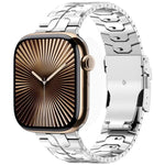 可拆卸安全扣鈦合金錶帶，適用於 Apple Watch 46mm / 49mm / 45mm / 44mm，適用於 Apple Watch 42mm / 41mm / 40mm / 38mm