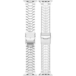 可拆卸安全扣鈦合金錶帶，適用於 Apple Watch 46mm / 49mm / 45mm / 44mm，適用於 Apple Watch 42mm / 41mm / 40mm / 38mm