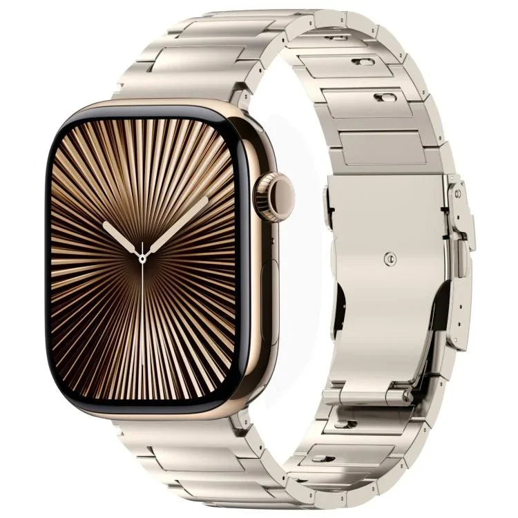 I型快速釋放安全扣鈦合金錶帶，適用於 Apple Watch 46mm / 49mm / 45mm / 44mm，適用於 Apple Watch 42mm / 41mm / 40mm / 38mm