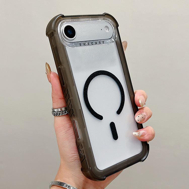 透明霧面TPU混合PC三合一MagSafe手機殼，適用於iPhone 17 Pro Max、iPhone 17 Pro、iPhone 17、iPhone Air、iPhone 16 Pro Max、iPhone 16 Pro、iPhone 16 Plus、iPhone 16