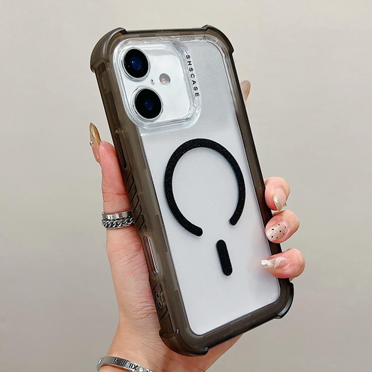 透明霧面TPU混合PC三合一MagSafe手機殼，適用於iPhone 17 Pro Max、iPhone 17 Pro、iPhone 17、iPhone Air、iPhone 16 Pro Max、iPhone 16 Pro、iPhone 16 Plus、iPhone 16
