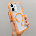 透明霧面TPU混合PC三合一MagSafe手機殼，適用於iPhone 17 Pro Max、iPhone 17 Pro、iPhone 17、iPhone Air、iPhone 16 Pro Max、iPhone 16 Pro、iPhone 16 Plus、iPhone 16
