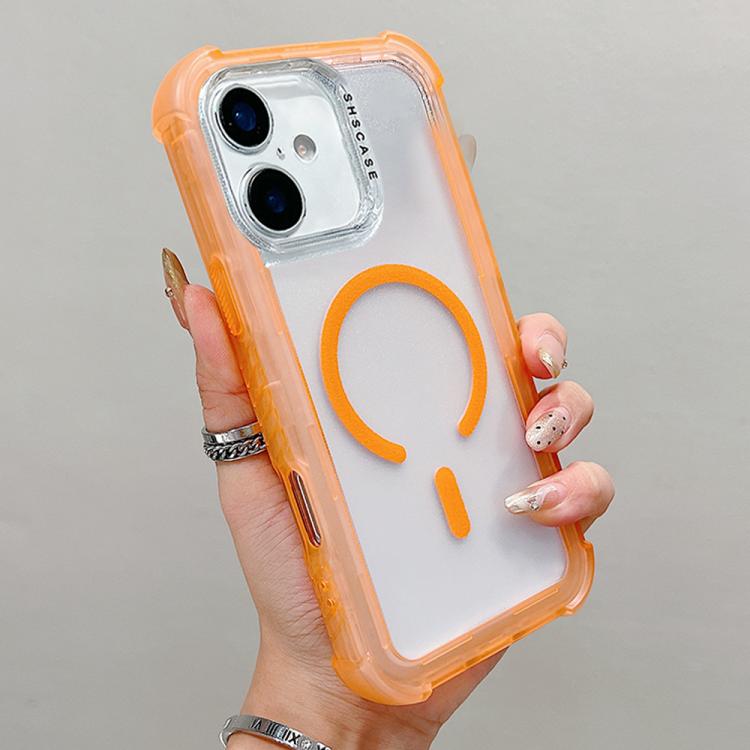 透明霧面TPU混合PC三合一MagSafe手機殼，適用於iPhone 17 Pro Max、iPhone 17 Pro、iPhone 17、iPhone Air、iPhone 16 Pro Max、iPhone 16 Pro、iPhone 16 Plus、iPhone 16