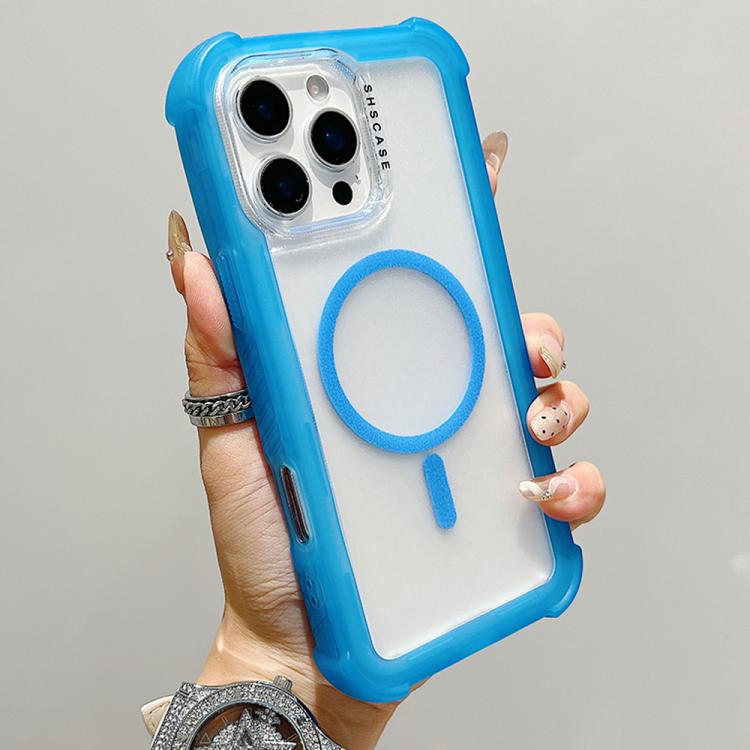 透明霧面TPU混合PC三合一MagSafe手機殼，適用於iPhone 17 Pro Max、iPhone 17 Pro、iPhone 17、iPhone Air、iPhone 16 Pro Max、iPhone 16 Pro、iPhone 16 Plus、iPhone 16