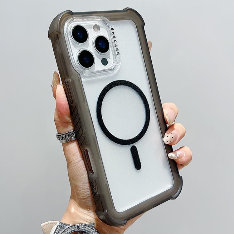透明霧面TPU混合PC三合一MagSafe手機殼，適用於iPhone 17 Pro Max、iPhone 17 Pro、iPhone 17、iPhone Air、iPhone 16 Pro Max、iPhone 16 Pro、iPhone 16 Plus、iPhone 16
