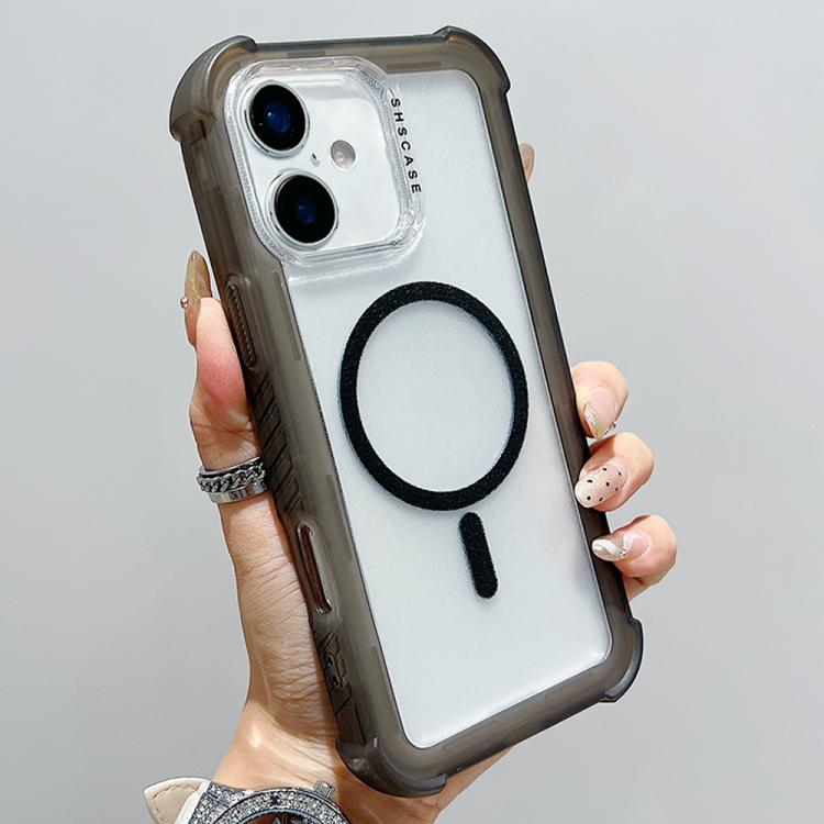 透明霧面TPU混合PC三合一MagSafe手機殼，適用於iPhone 17 Pro Max、iPhone 17 Pro、iPhone 17、iPhone Air、iPhone 16 Pro Max、iPhone 16 Pro、iPhone 16 Plus、iPhone 16