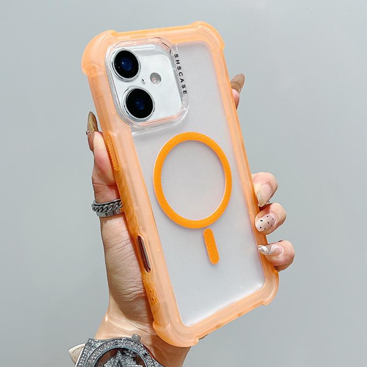 透明霧面TPU混合PC三合一MagSafe手機殼，適用於iPhone 17 Pro Max、iPhone 17 Pro、iPhone 17、iPhone Air、iPhone 16 Pro Max、iPhone 16 Pro、iPhone 16 Plus、iPhone 16