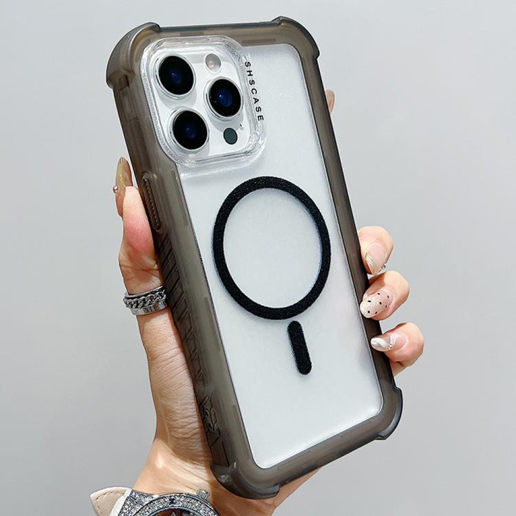 透明霧面TPU混合PC三合一MagSafe手機殼，適用於iPhone 15 Pro Max、iPhone 15 Pro、iPhone 15 Plus、iPhone 15、iPhone 14 Plus、iPhone 14、iPhone 14 Pro、iPhone 14 Pro Max