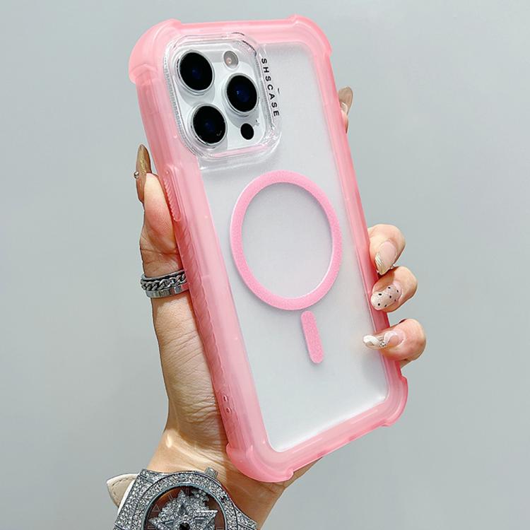 透明霧面TPU混合PC三合一MagSafe手機殼，適用於iPhone 15 Pro Max、iPhone 15 Pro、iPhone 15 Plus、iPhone 15、iPhone 14 Plus、iPhone 14、iPhone 14 Pro、iPhone 14 Pro Max