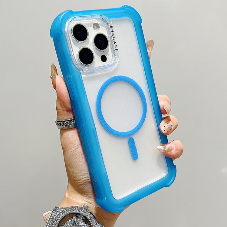 透明霧面TPU混合PC三合一MagSafe手機殼，適用於iPhone 15 Pro Max、iPhone 15 Pro、iPhone 15 Plus、iPhone 15、iPhone 14 Plus、iPhone 14、iPhone 14 Pro、iPhone 14 Pro Max