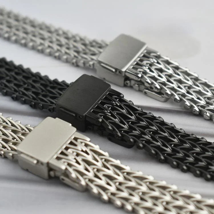 細款磁吸扣鋼網金屬錶帶，適用於 Apple Watch 46mm / 49mm / 45mm / 44mm，適用於 Apple Watch 42mm / 41mm / 40mm / 38mm