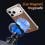 J TRIBE金屬無框木紋MagSafe手機殼，適用於iPhone 17 Pro Max、iPhone 17 Pro、iPhone 17、iPhone Air、iPhone 16 Pro Max、iPhone 16 Pro、iPhone 15 Pro Max、iPhone 15 Pro