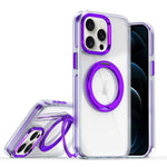 磁吸360度旋轉支架手機殼，適用於iPhone 12 Pro Max、iPhone 11
