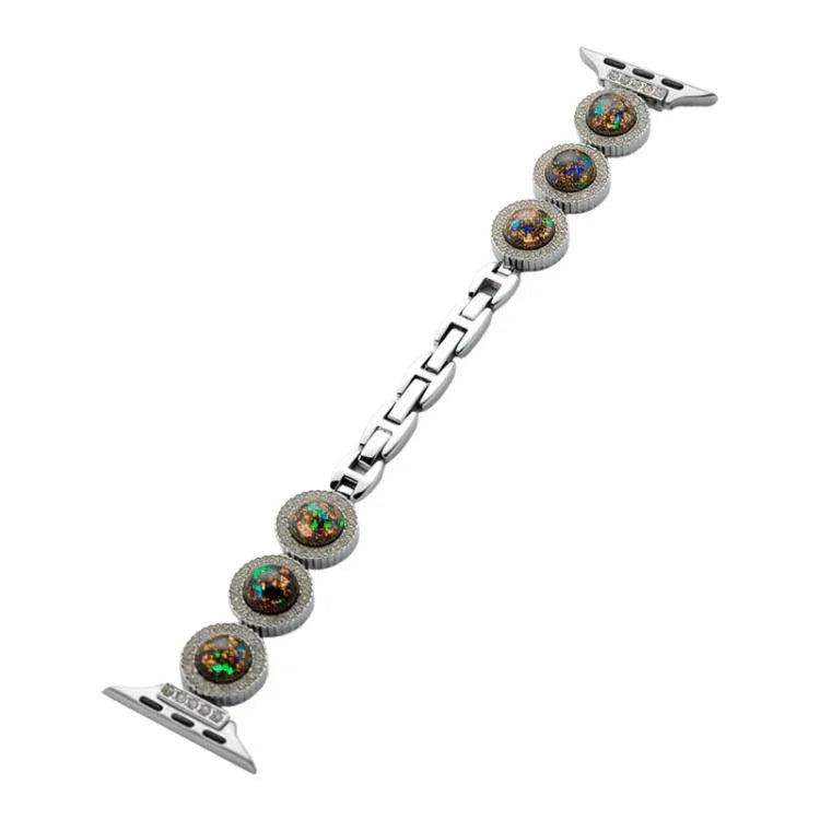 xDfind 閃耀鑽石珠寶金屬錶帶，適用於 Apple Watch 42 / 44 / 45 / 46 / 49mm，適用於 Apple Watch 38 / 40 / 41 / S11 42mm